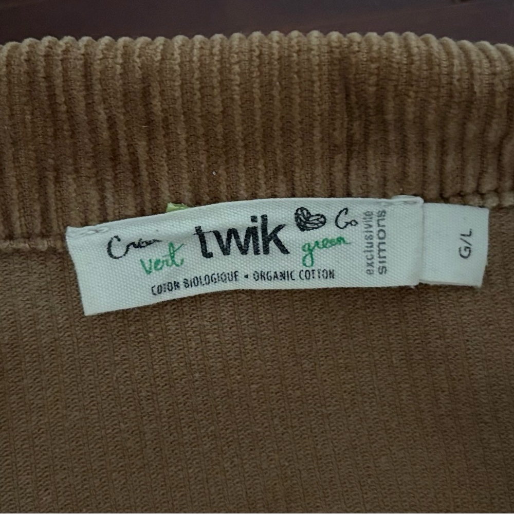 Simons Tan Corduroy Utility Jacket - Picture 5 of 6